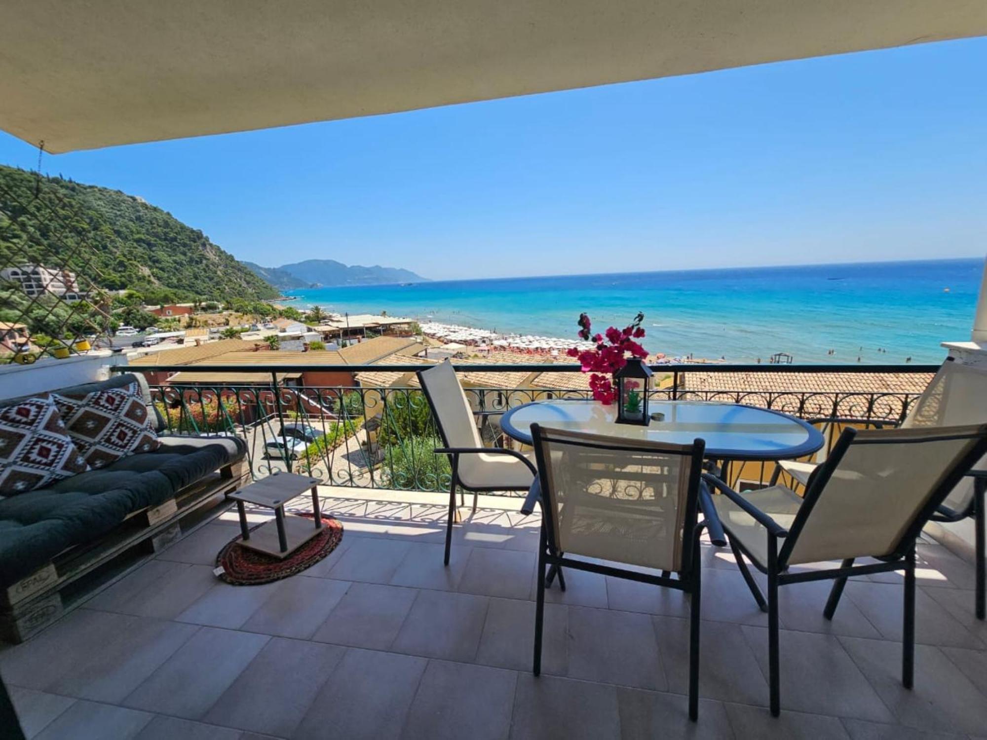 Corfu Glyfada Beach Apartments Luaran gambar